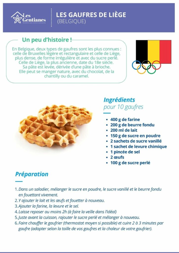 Recette gaufres de Liège