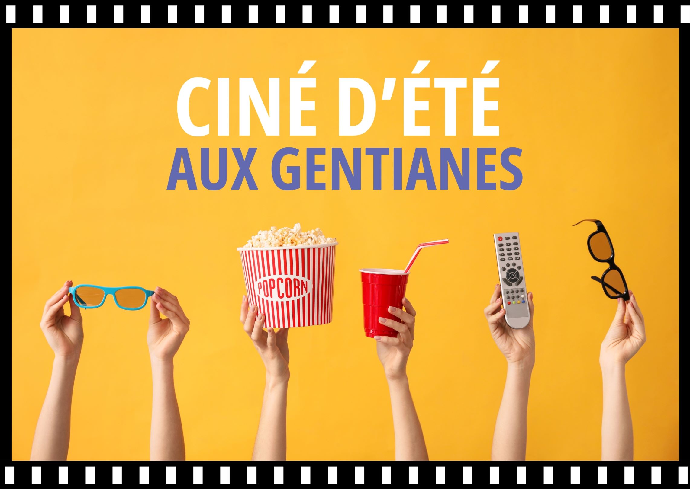 Ciné d'été aux gentianes